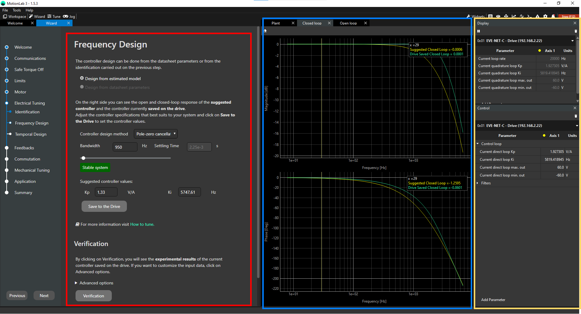 Electrical Tuning: Frequency Design