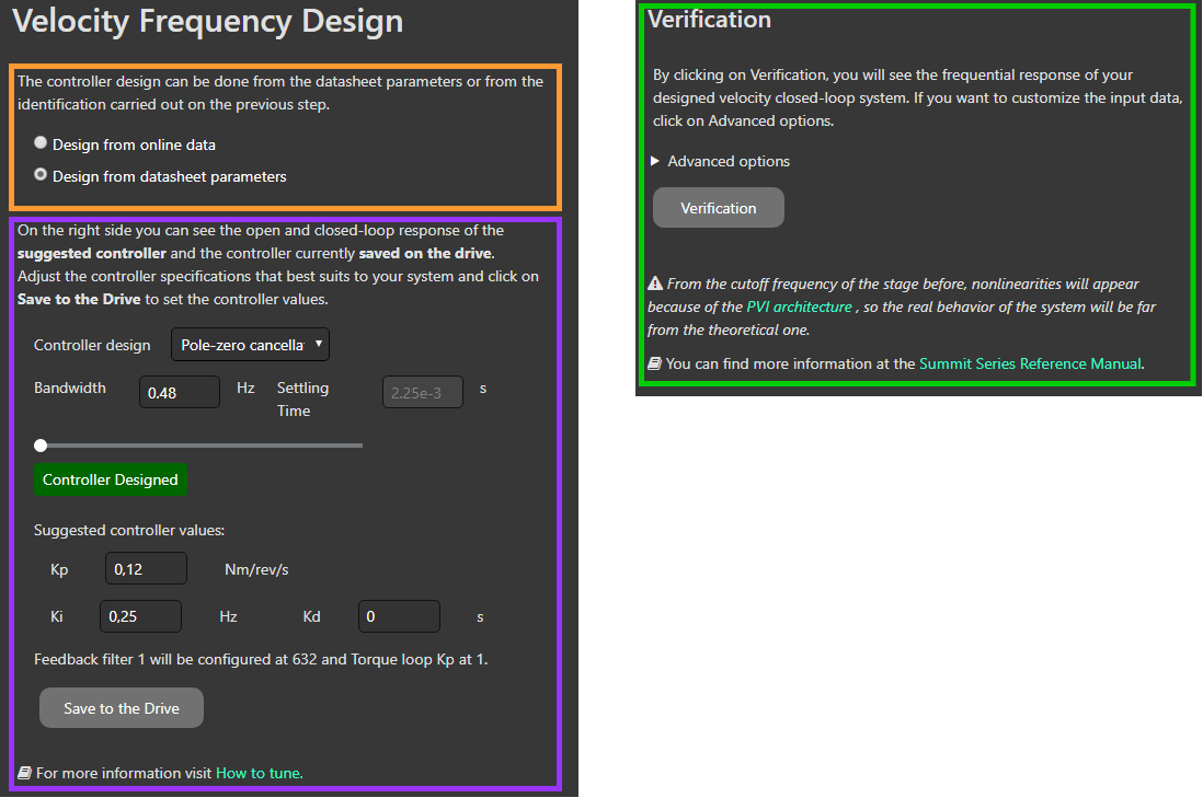 Velocity Frequency Design